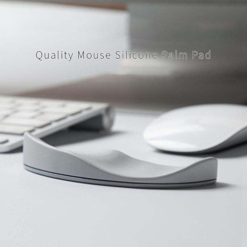 Gaming Keyboard Ergonomic - Repose-poignet de souris en Silicone, coussinet