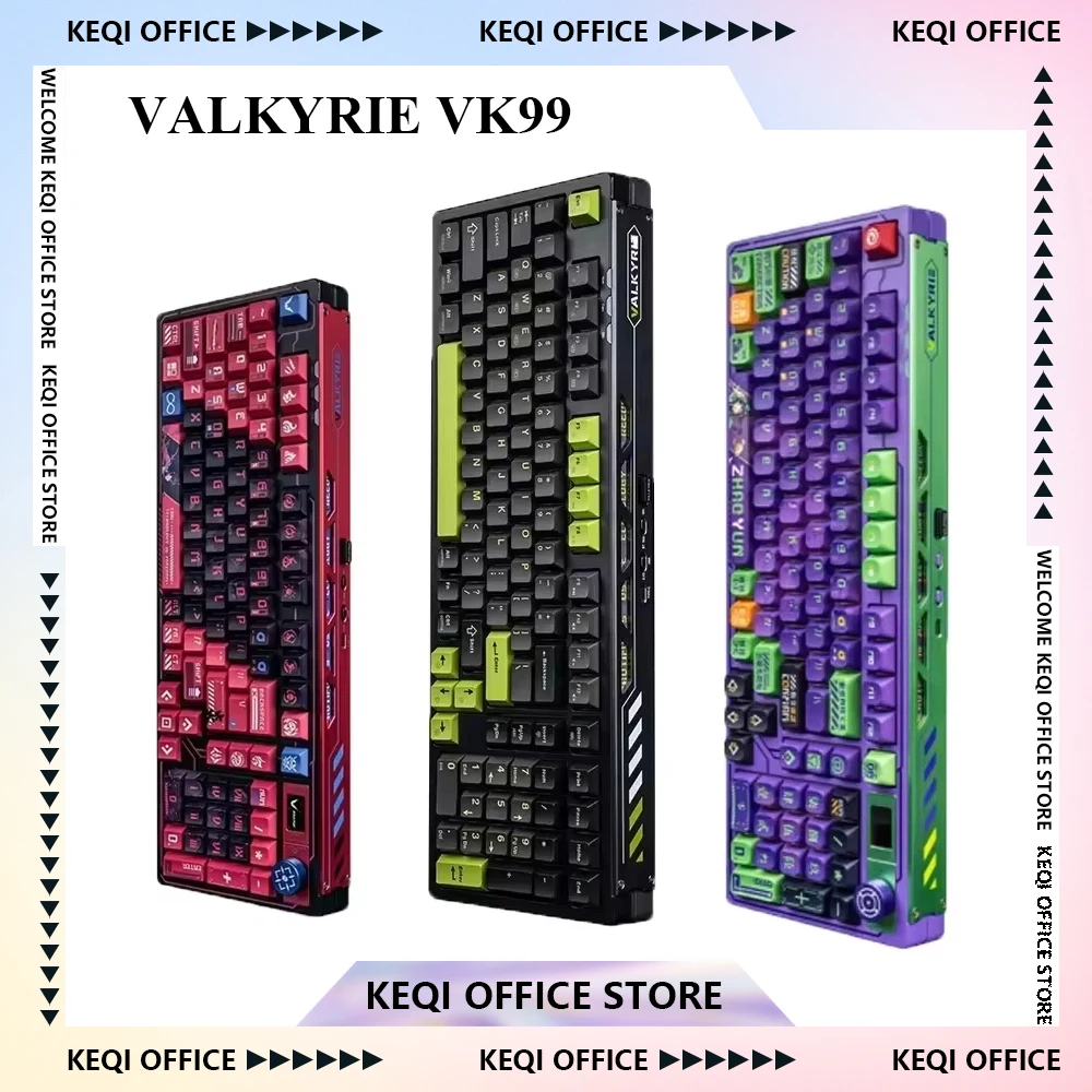 Gaming Keyboard Hot Swappable - VALKYRIE-Clavier de jeu mécanique sans fil