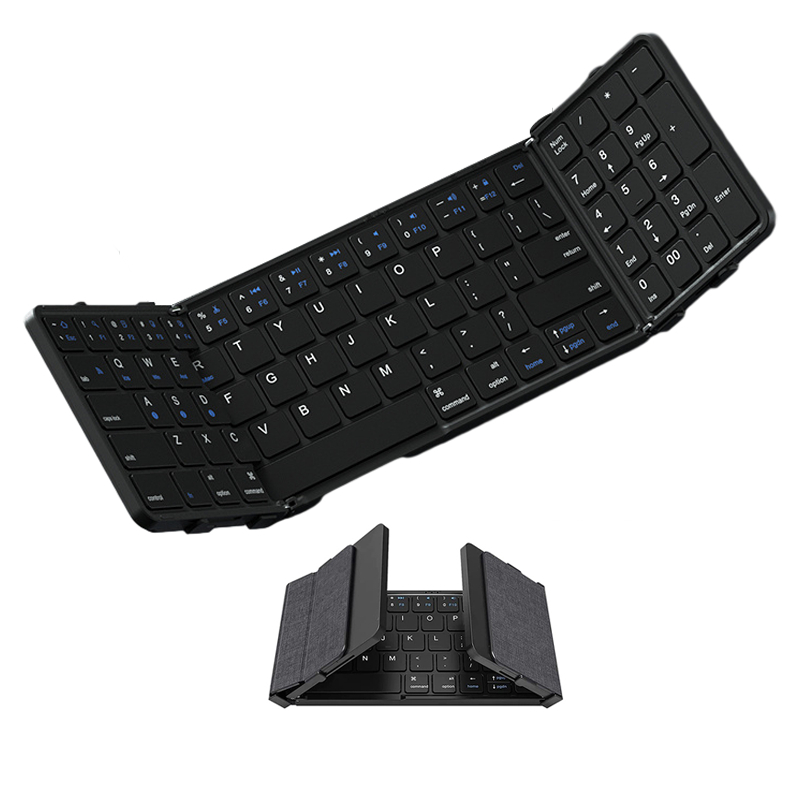 Gaming Keyboard Budget - Clavier Bluetooth pliable avec clavier numérique