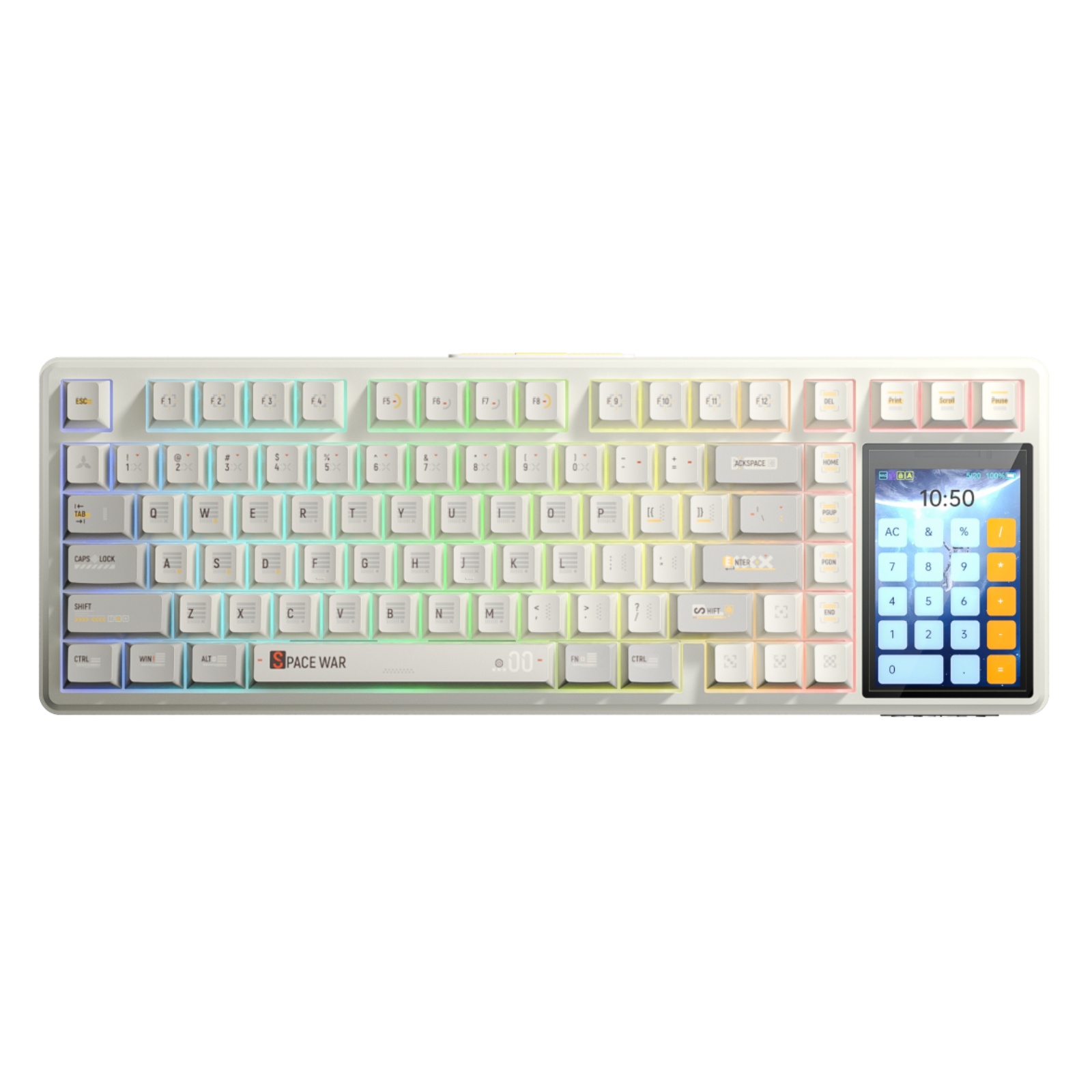 Gaming Keyboard Hot Swappable - AULA L99 75% disposition joint échangeable
