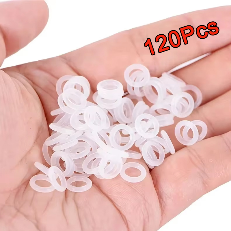 Keycap Puller Ring - 120 pièces de joints toriques en