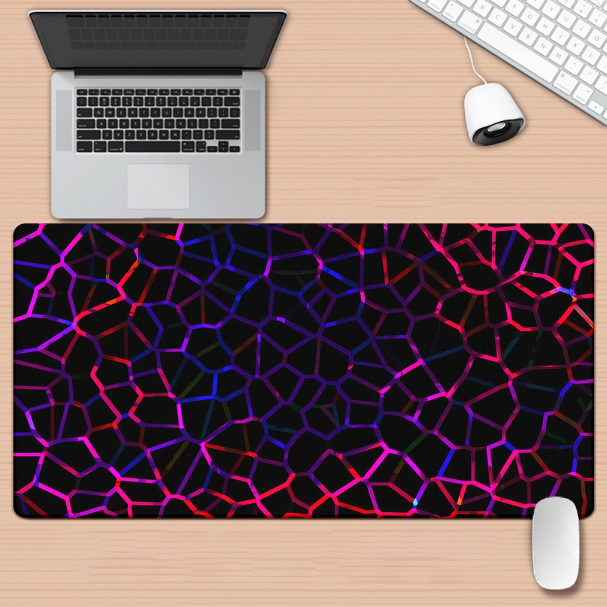 Gaming Keyboard Brand - Tapis de souris XXL en fer