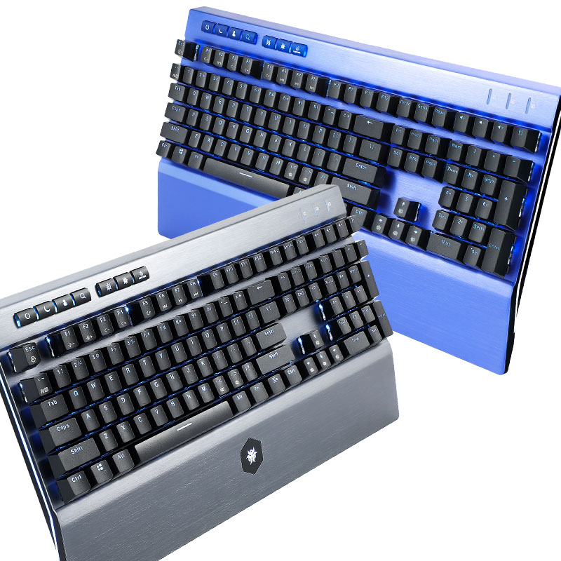 Gaming Keyboard Blue Switches - HEXGEARS GK739 clavier de conception échangeable