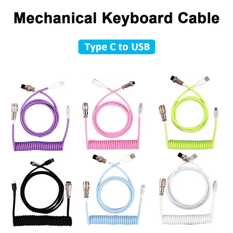 Câble enroulé pour clavier méc - Gaming Keyboard Types avis et prix