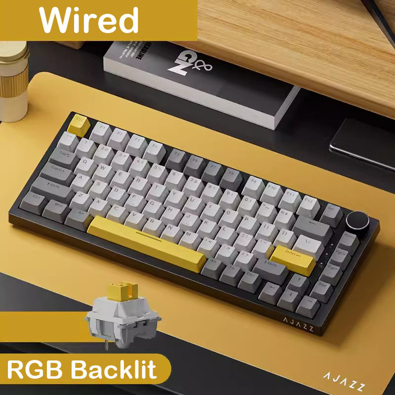 Clavier mécanique AJAZZ AK820, - Gaming Keyboard Blue Switches avis et prix