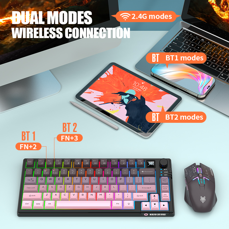 Combo clavier et souris de jeu - Gaming Keyboard Ergonomic avis et prix