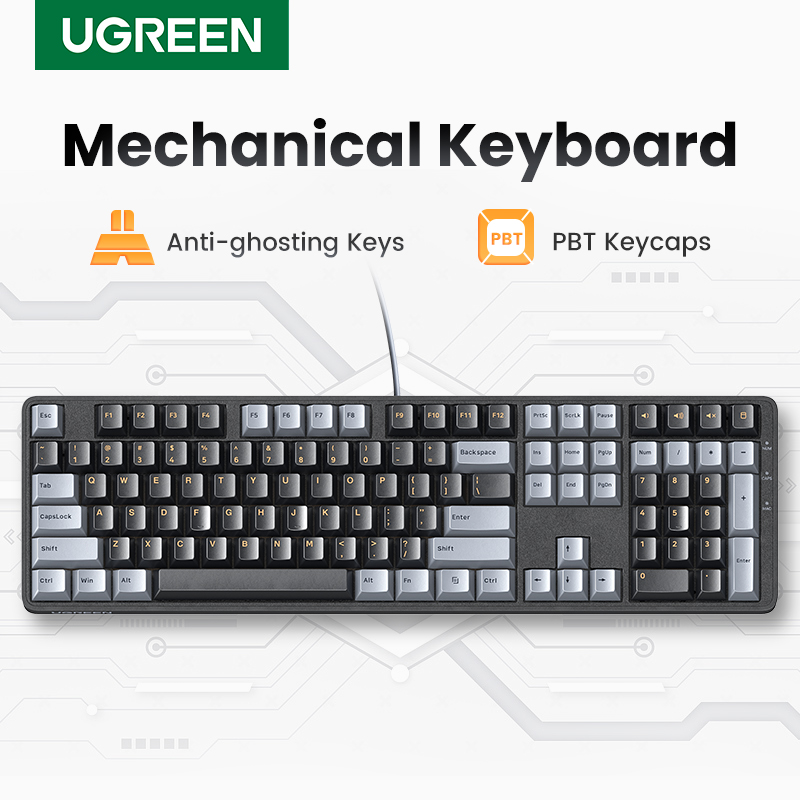 UGREEN-Clavier mécanique filai - Gaming Keyboard Corsair avis et prix