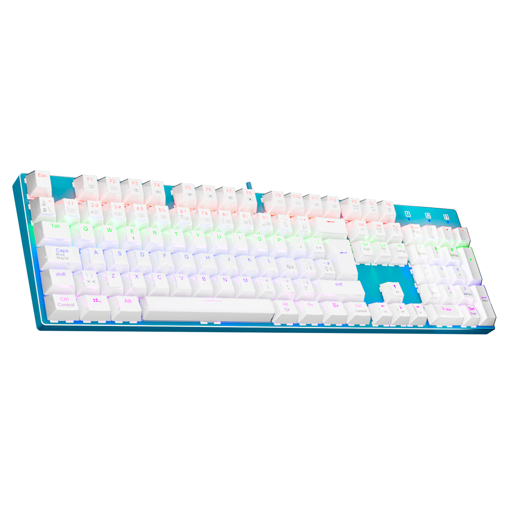 Clavier mécanique filaire pour - Gaming Keyboard Blue Switches avis et prix