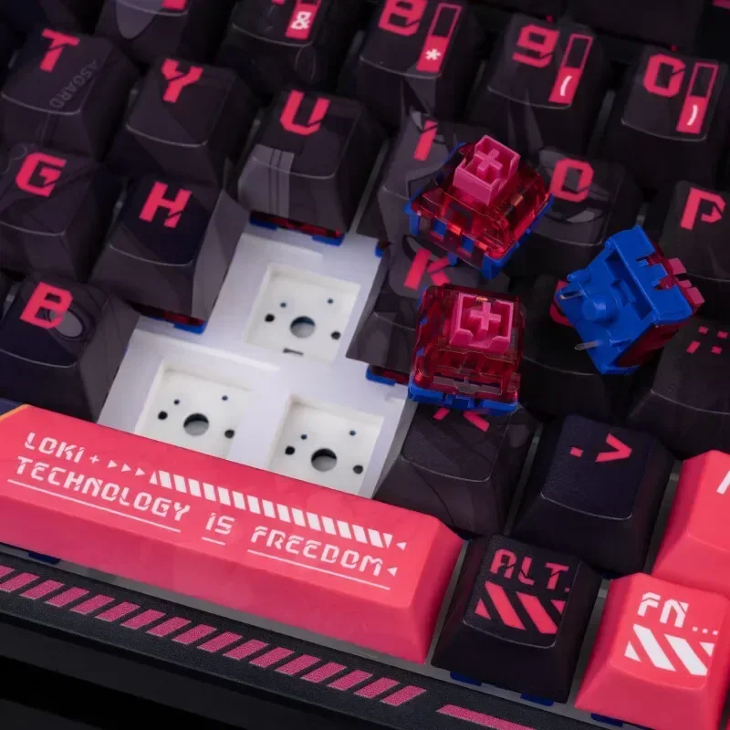 VALKYRIE-Clavier de jeu mécani - Gaming Keyboard Hot Swappable avis et prix