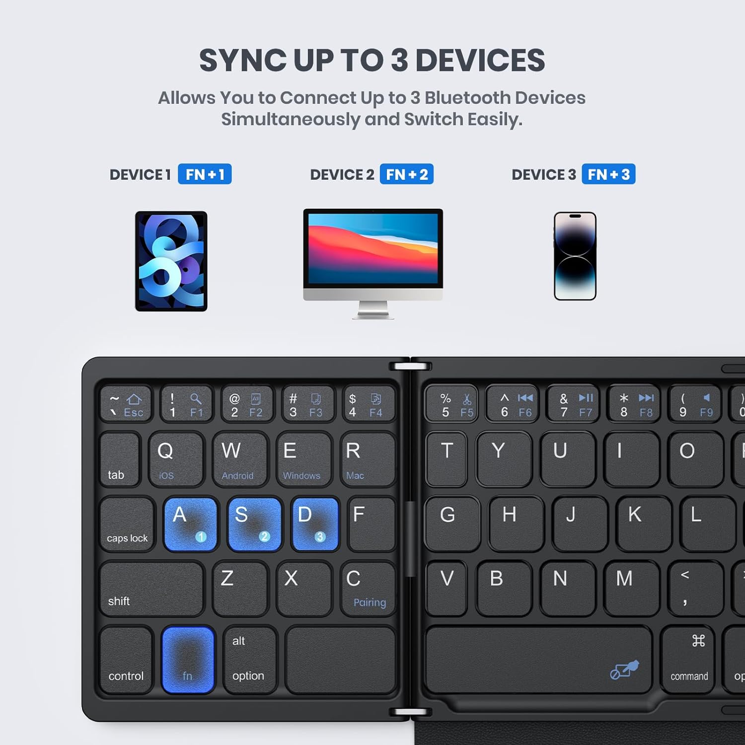 Mini clavier pliant Portable a - Gaming Keyboard Budget avis et prix
