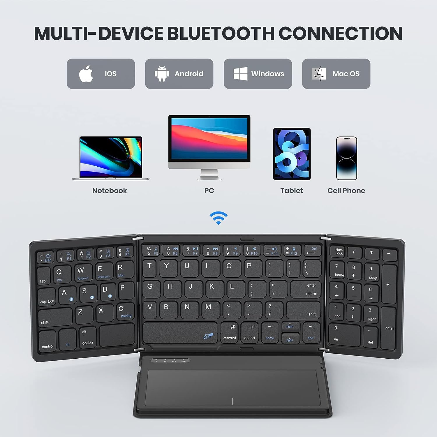 Mini clavier pliant Portable a - Gaming Keyboard Budget avis et prix