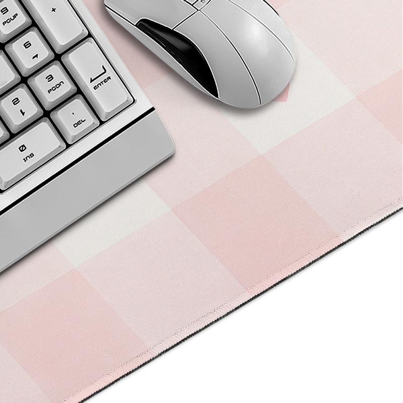 Tapis de souris rose à carreau - Keyboard Mouse Bundle Gaming avis et prix