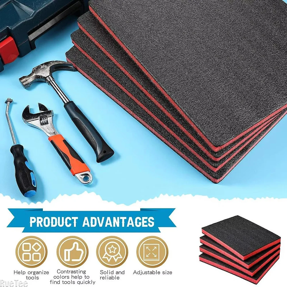 Boîte à outils 4 pièces, Inser - Polyurethane Foam Sheet avis et prix