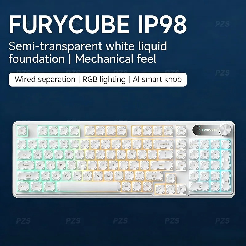Clavier FURYCUBE IP98 filaire  - Gaming Keyboard Ip98 avis et prix