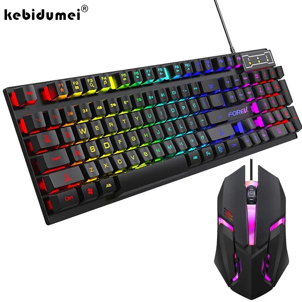 Kebidumei – clavier mécanique  - Keyboard Mouse Bundle Gaming avis et prix
