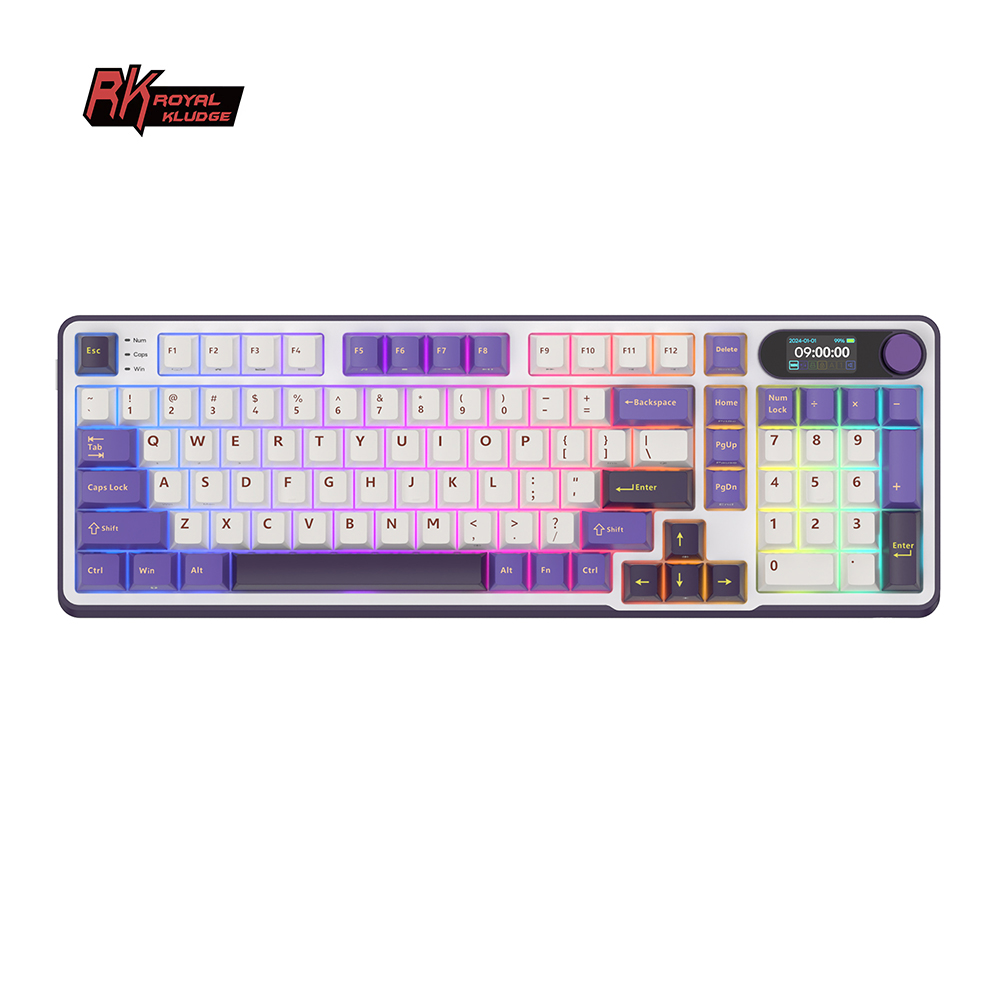 RK ROYAL KLUDGE S98 clavier de - Gaming Keyboard Budget avis et prix