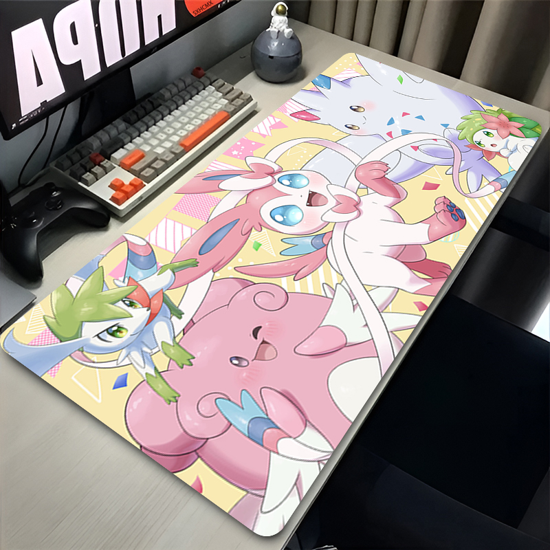 Grand tapis de souris rose mig - Gaming Keyboard Easy To Clean avis et prix