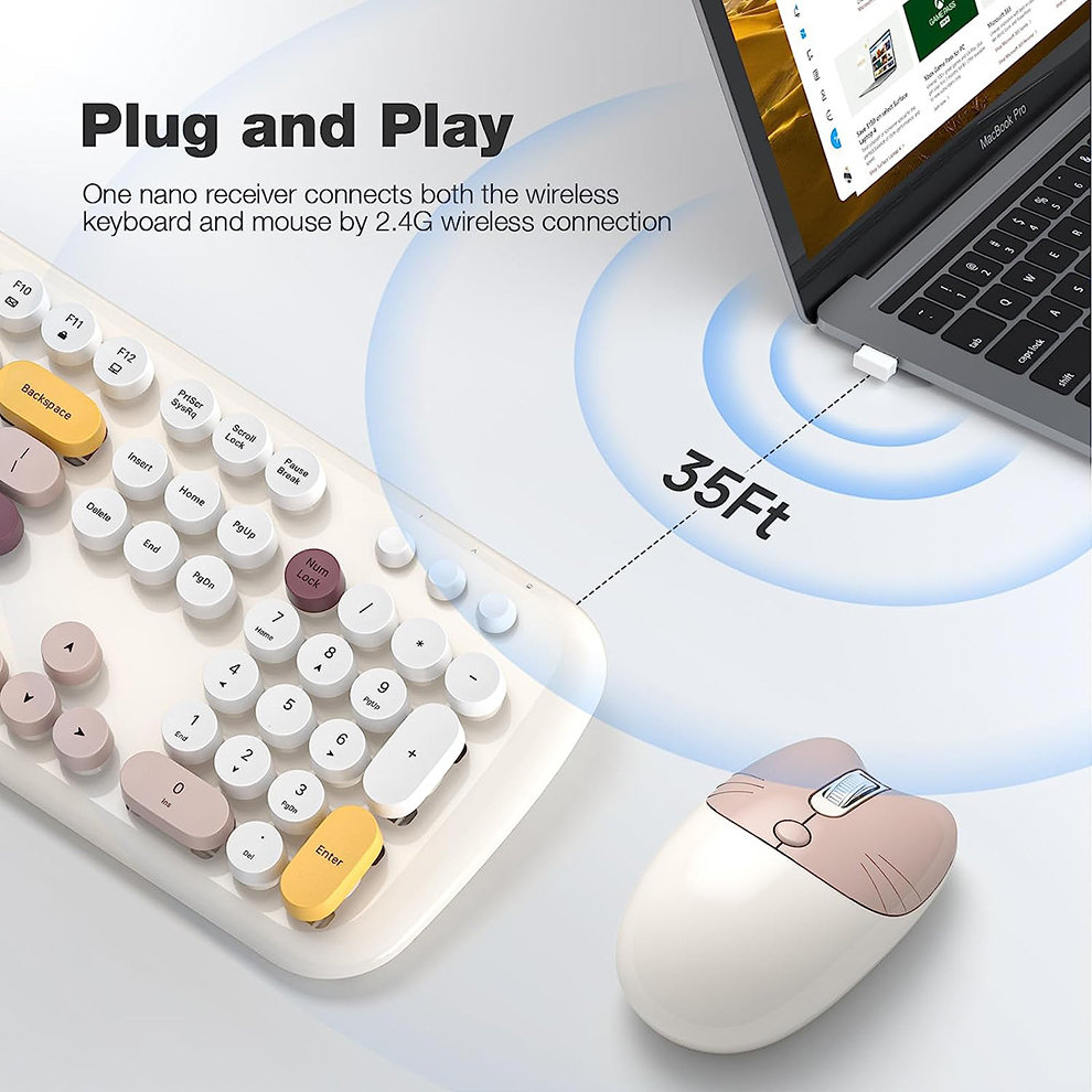 MOFII – clavier et souris sans - Gaming Keyboard Budget avis et prix