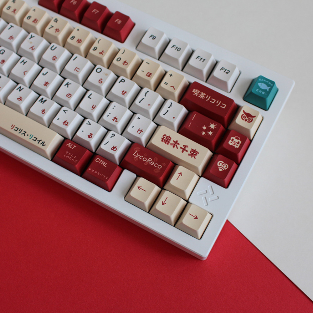 Lycoris Recoil Anime PBT Keyca - Gaming Keyboard Ergonomic avis et prix